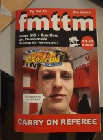 Fanzine Issue 613 Boro v Brentford